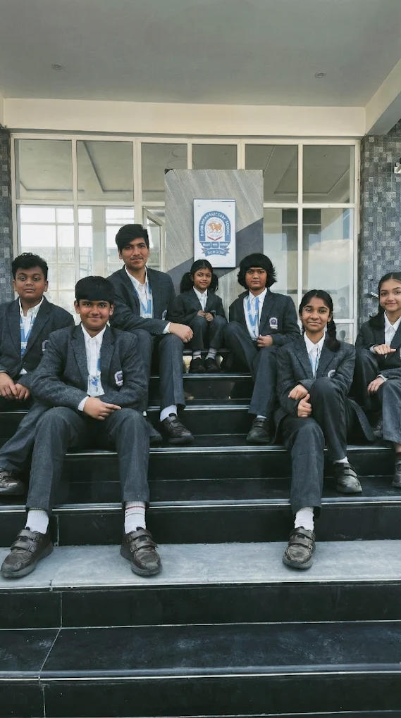 Students of Doon International School